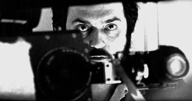 Stanley Kubrick dirigindo 